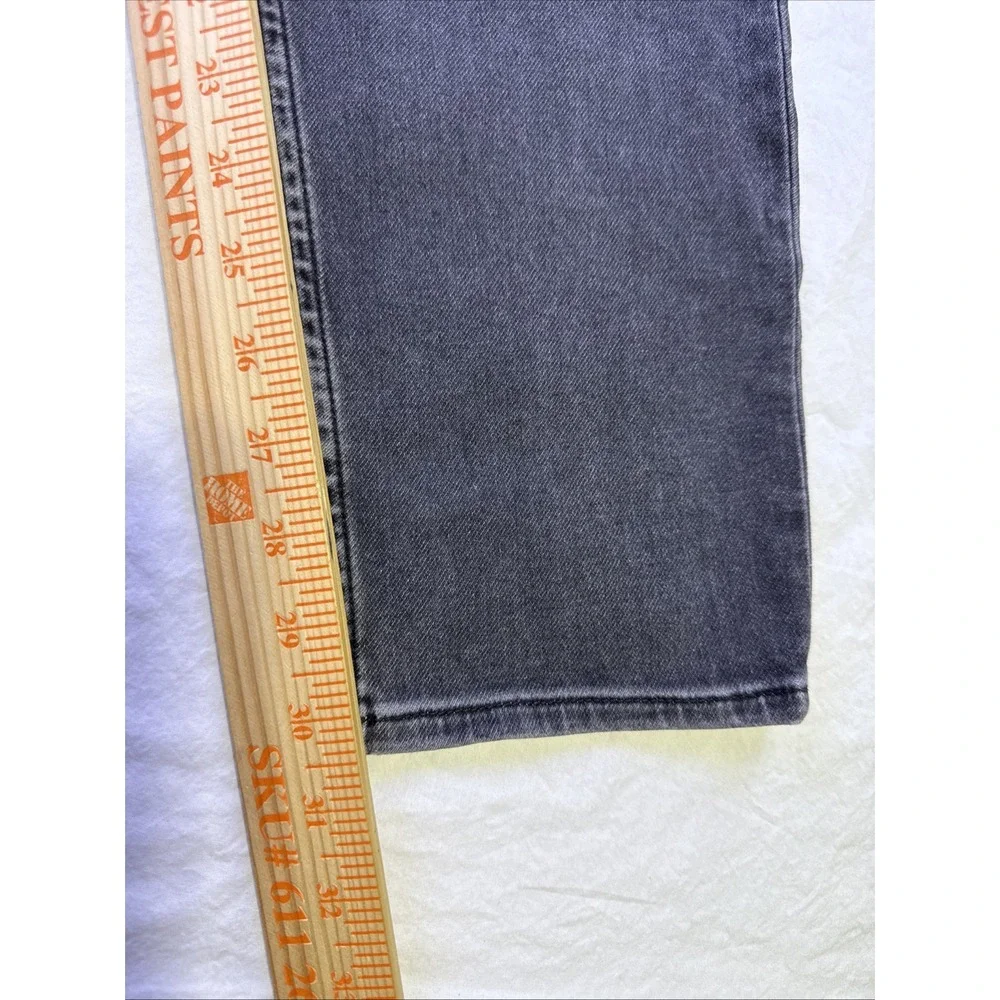 Rag & Bone Jeans Men's 33X32 Black BLACK  Fit 2  Slim Button ZIP